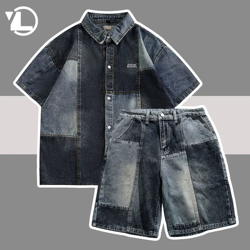 Loose Summer Denim Sets
