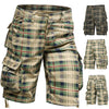 Plaid Shorts Loose Straight Fit