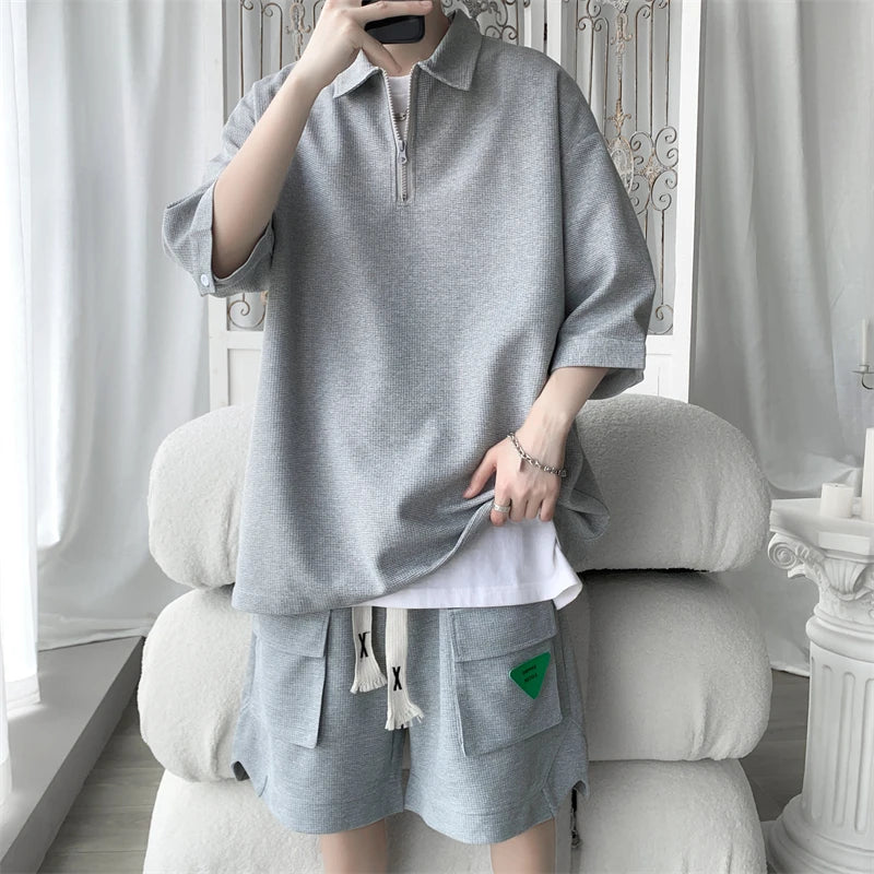 Men's Lightweight Mandarin Collar Tracksuit