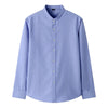 Men's pure cotton long-sleeved shirt