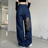 Y2K Multi-Pocket Loose Wide-Leg Jeans