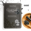 Natural Plant Face Mask Set, with Hyaluronic Acid