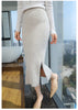 Women's 100% Mink Cashmere Knitted Skirt
