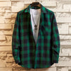 Casual Men Plaid 8  Flannel