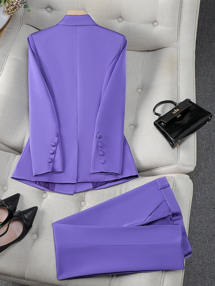 Slim Fit Pant Suit