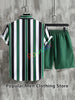 Summer New Men's Striped Set