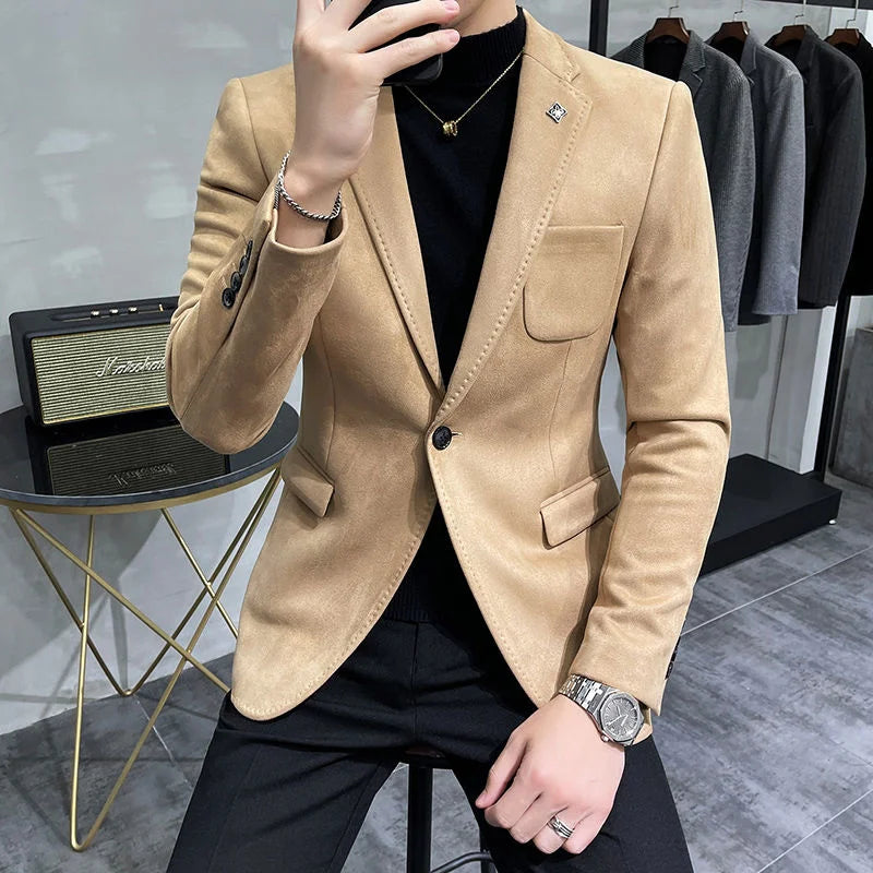 Deerskin Creme Blazer