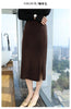 Women's 100% Mink Cashmere Knitted Skirt
