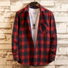 Casual Men Plaid 8  Flannel