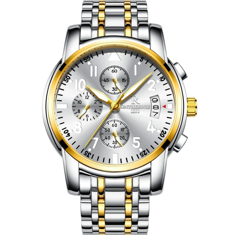 Ruizhiyuan Stainless Steel Mechanical Watch.