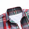 New Fashion Plaid Shirt Men Summer Casual Short Sleeve Shirts Mens Plus Size Beach Hawaiian Tops Blouse Male 5XL 6XL 7XL