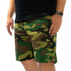 Camouflage Sweatshirt Shorts