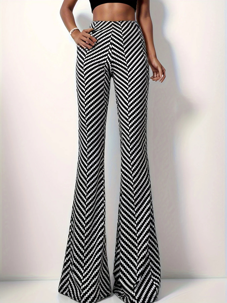High Waist Flared Yoga Pants
