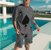 Deal Yourself In- Y2K Poker Pattern Tracksuit