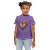 Janai's Heart Design Crew neck t-shirt