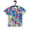 Janai's Colorful Crew Neck T-shirt
