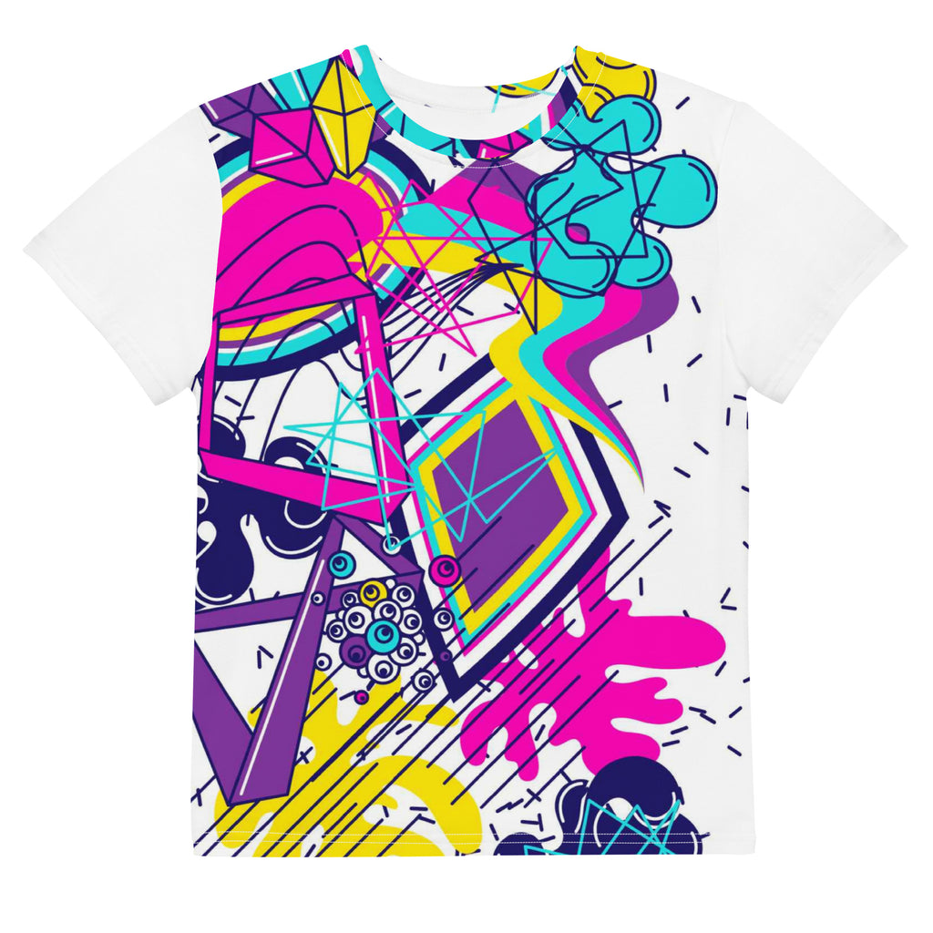 Janai's Stylish Lined Crew Neck T-shirt