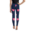 Janai's Heart Design Youth Leggings