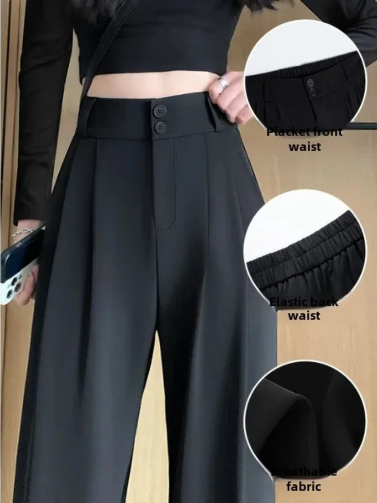 Petite High-Waisted Pants