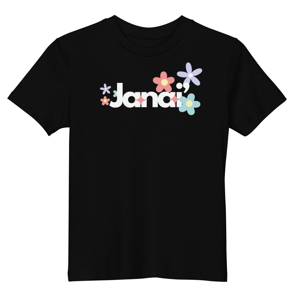Janai's Black Organic Cotton t-shirt